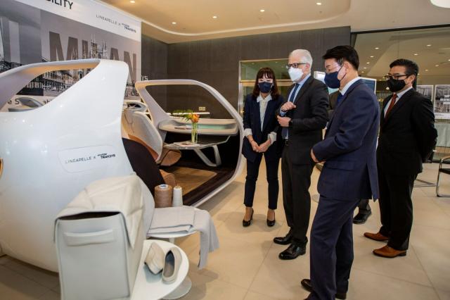 Hyundai Transys e Lineapelle presentano un concept di seduta sostenibile per la mobilt&agrave; del futuro