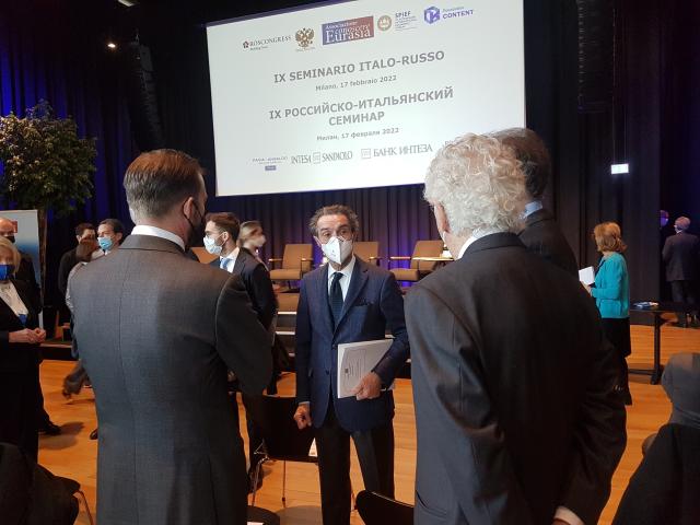 IX Seminario Italo-Russo di Milano, Ministro russo Cheremin: "Se l'Italia avr&agrave; bisogno di pi&ugrave; gas, Russia pronta a rilasciarlo"