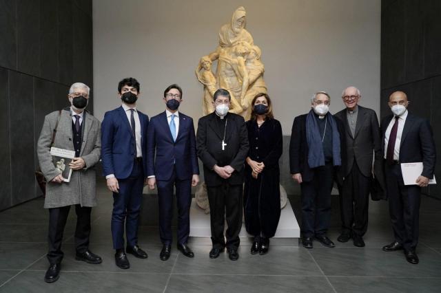 Inaugurazione Mostra Le tre Piet&agrave; di Michelangelo