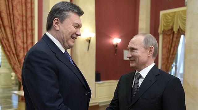 Viktor Yanukovich e Vladimir Putin