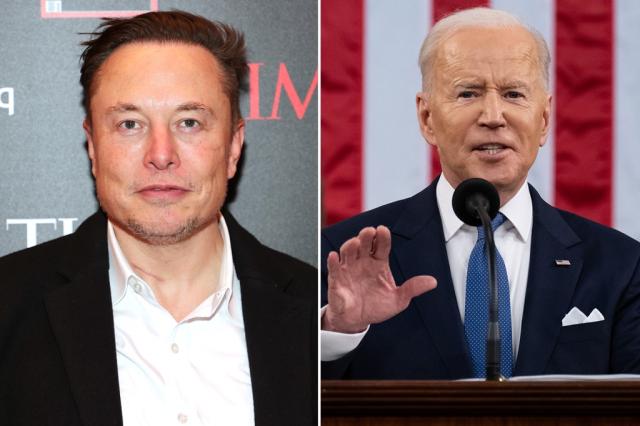 Elon Musk e Joe Biden