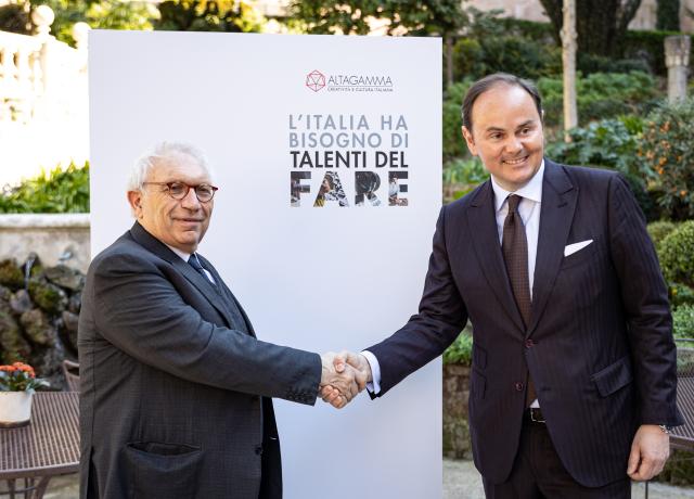 Patrizio Bianchi e Matteo Lunelli