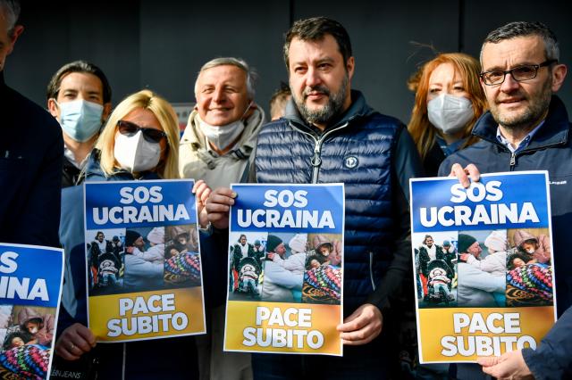 Ucraina, Salvini critica la Sinistra e giornalisti: "Portano la guerra in Italia"