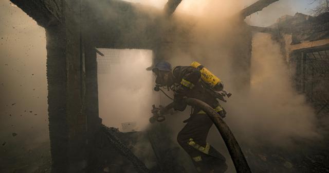 Incendio a Chernobyl