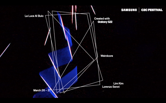 Samsung Electronics Italia, La Luce Al Buio: nello Spazio Maiocchi di Milano arriva l'installazione di Weirdcore