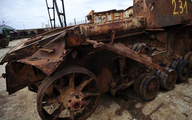 Carro armato nel Po, il mezzo tedesco riemerso grazie alla secca del fiume