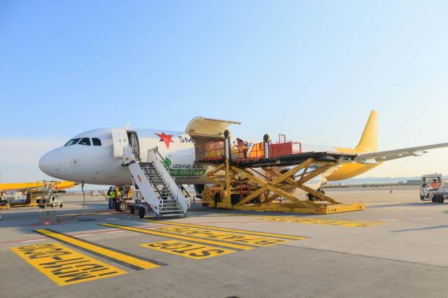 SEA con DHL Express: 21 tonnellate di cibo in volo in Romania per aiutare i profughi ucraini