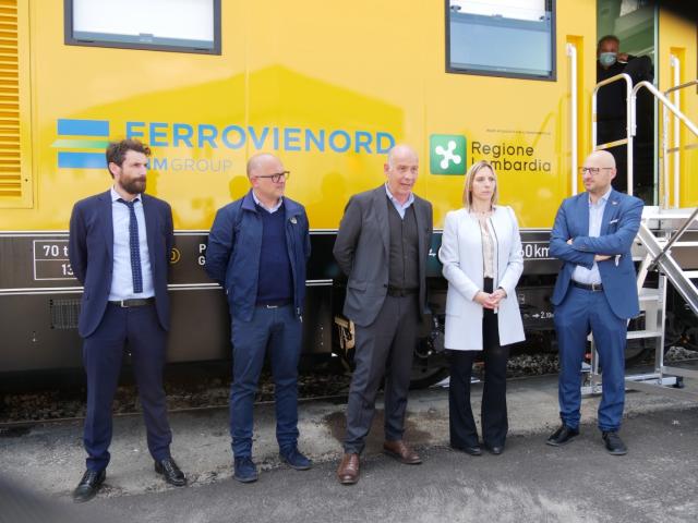 Ferrovienord presenta il nuovo carrello diagnostico: tecnologia laser e software per la sicurezza della rete