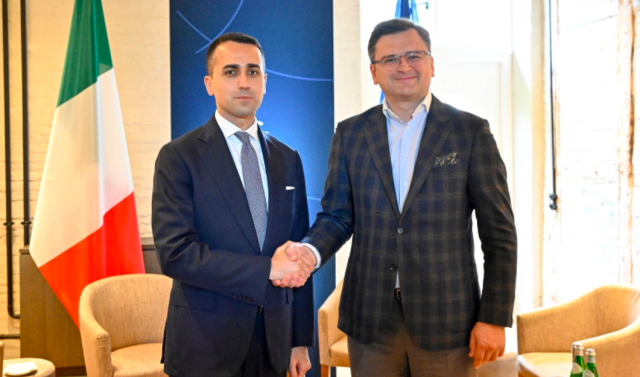 Luigi Di Maio e Dmytro Kuleba