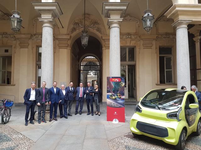 Eni, Enjoy: a Torino la flotta diventa elettrica con l&rsquo;arrivo di 100 city car XEV YOYO
