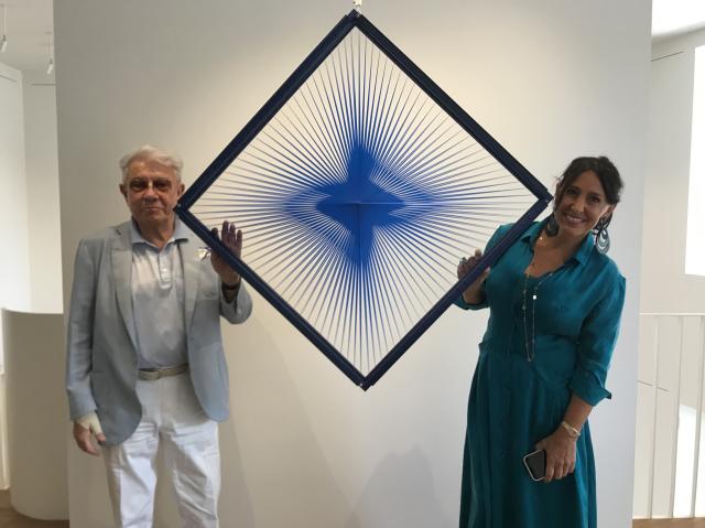 Alberto Biasi e Ursula Casamonti