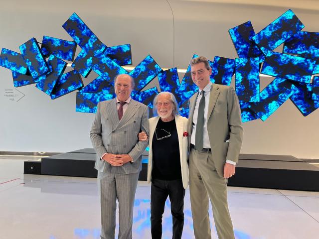 Generali, presentata a Milano la prima video scultura in scala monumentale di Fabrizio Plessi