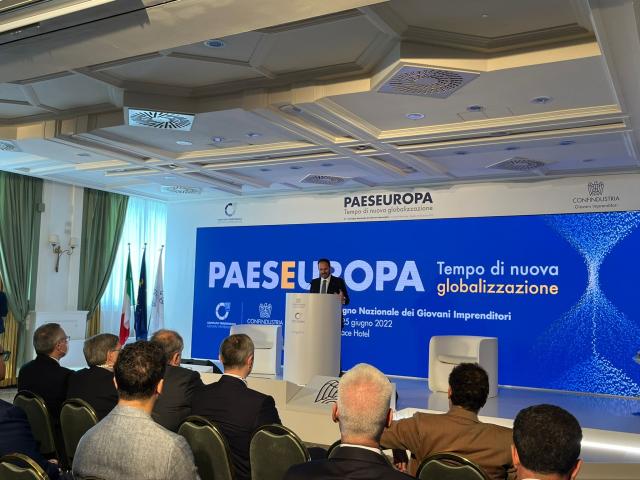 50&deg; Convegno dei Giovani Imprenditori di Confindustria, Di Stefano: &ldquo;Dialogheremo con la politica per ridisegnare un futuro di ripresa&rdquo;