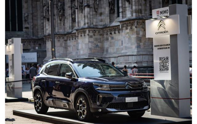 Nuovo Suv Citroen C5 in anteprima a MIMO show 2022