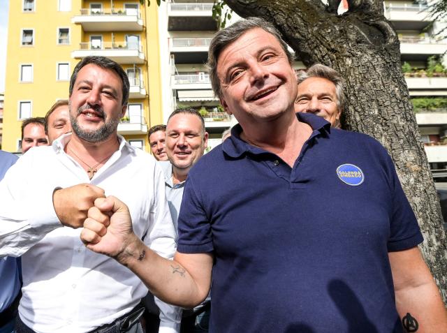 Calenda Salvini