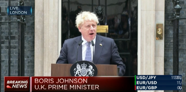 Boris Johnson si dimette
