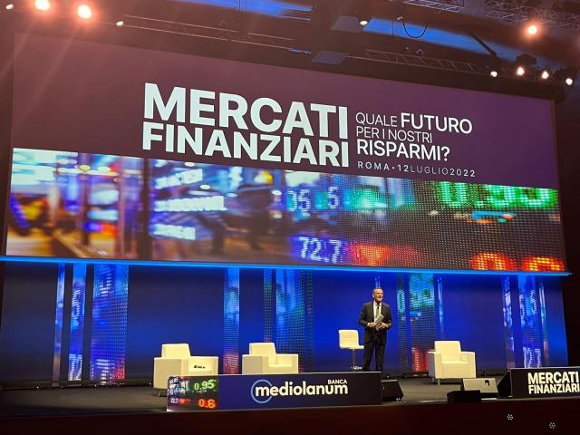 Banca Mediolanum presenta "Mercati finanziari, quale futuro per i nostri risparmi?"