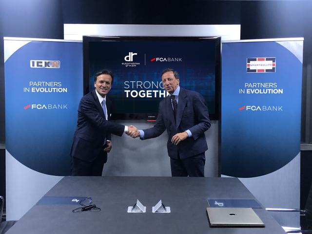 FCA Bank e DR Automobiles Groupe: la partnership si estende ai nuovi brand Sportequipe e ICKX 