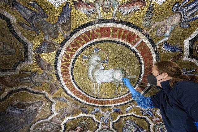 Moisaici della Scarsella ph Antonio Quattrone