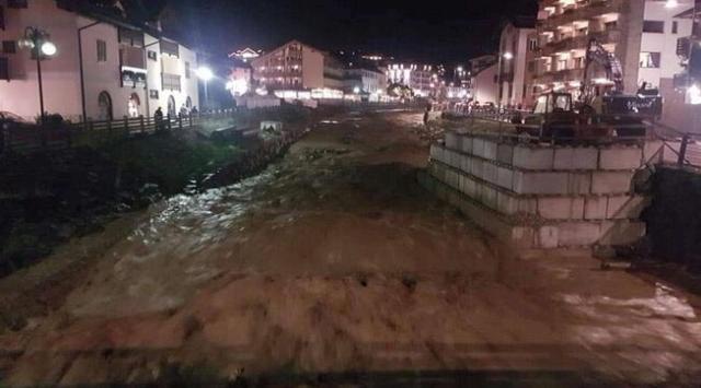 Alto Adige, maltempo in val di Fassa: disposta evacuazione di un centinaio di persone
