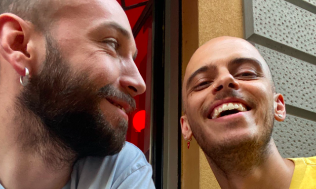 Jonathan Bazzi e il fidanzato