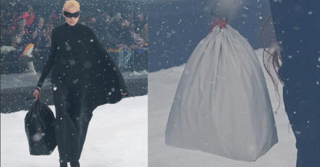 Balenciaga lancia sul mercato il sacco della spazzatura da 1.880 dollari