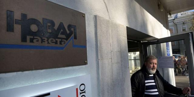 Russia: il governo censura il giornale indipendente Novaya Gazeta, diretto dal nobel per la pace Muratov