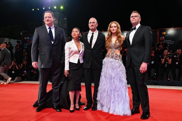 Brendan Fraser e Darren Aronofsky 