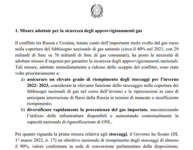 Gas, si parte con l'austerity. Il piano del MiTe: riscaldamento a 17 gradi e 5 ore giornaliere