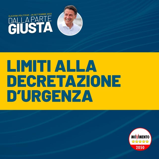 Elezioni, Conte: &ldquo;Limitare i decreti d&rsquo;urgenza, il governo ne abusa&rdquo;. E i suoi Dpcm cos&rsquo;erano? 
