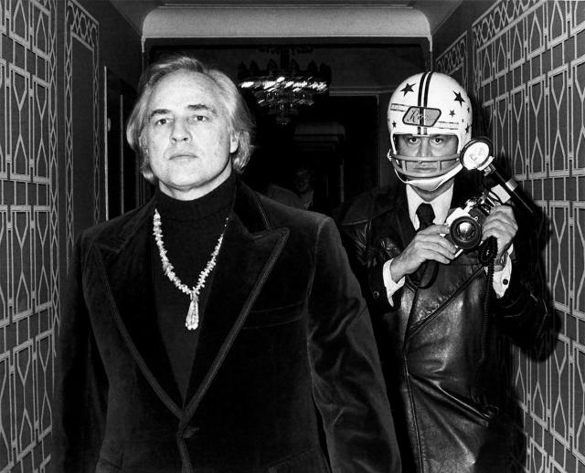 Marlon Brando, Ron Galella ph 