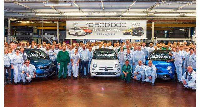 Stellantis a Tychy festeggia la produzione di 12.500.000 veicoli