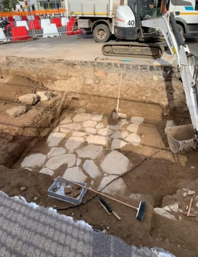 Roma, ritrovato tratto dell'antica via Salaria: "Messa meglio delle strade romane di oggi"