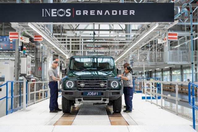 INEOS Automotive avvia la produzione del 4x4 Grenadier