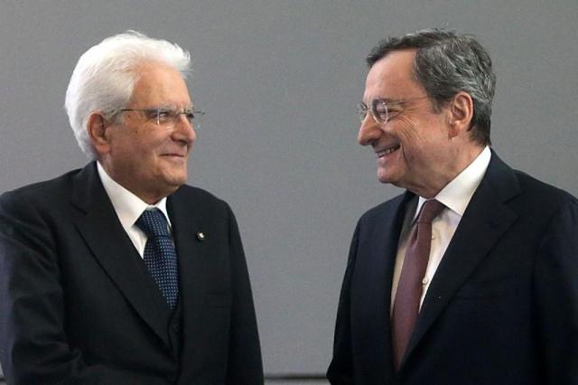 Draghi  e Mattarella