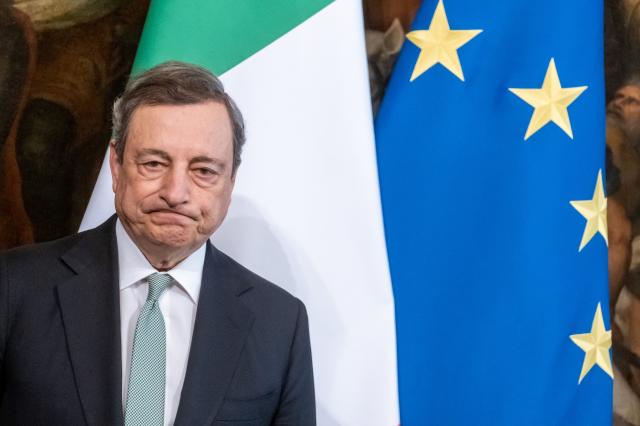 Mario Draghi, 2022