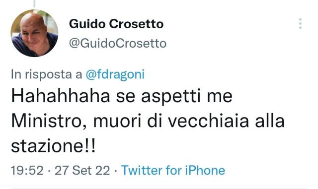Governo Meloni, quando Crosetto diceva "se aspetti me ministro muori di vecchiaia&rdquo;: riserbo o giravolta del capo della Difesa?