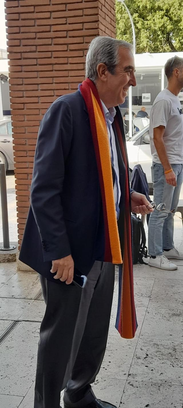 Festa del cinema di Roma, Maurizio Gasparri in versione tifoso giallorosso