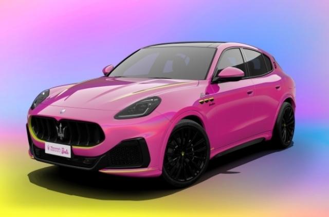 Maserati e Barbie insieme per un&rsquo;edizione esclusiva del nuovo SUV Grecale