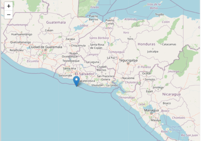 El Salvador, terremoto di magnitudo 6 fa tremare il paese: epicentro nell'oceano pacifico. Zero vittime registrate 