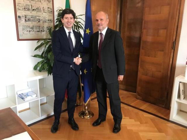 i ministri sanitari Speranza e Schillaci