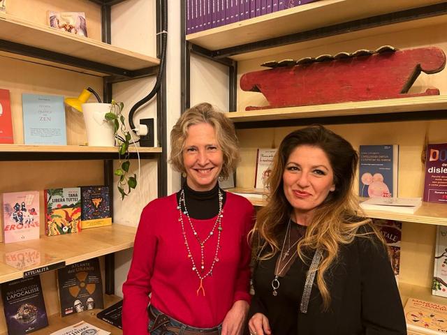 Barbara Majnoni e Elisabetta Notaro autrici del libro "Manuale d'amore"