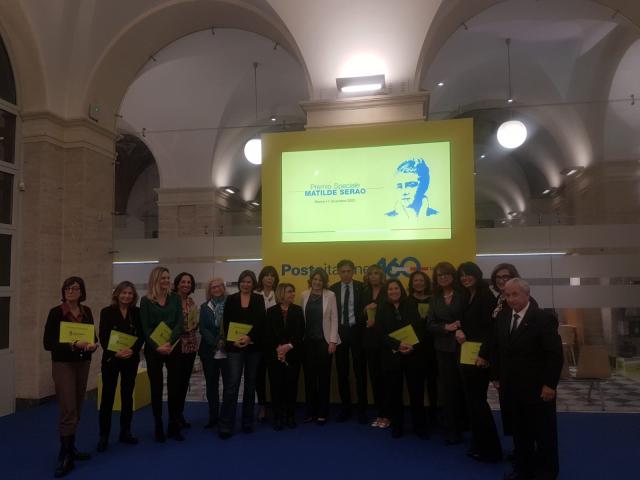 Poste Italiane, conferito a 17 giornaliste il Premio speciale &ldquo;Matilde&nbsp;Serao&rdquo; in occasione dei 160 anni dalla nascita&nbsp;dell&rsquo;azienda