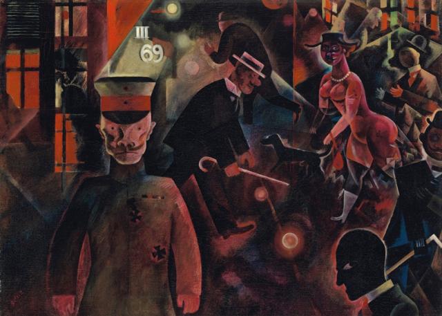 "Strada pericolosa" di George Grosz: Berlino alla fine della prima guerra mondiale