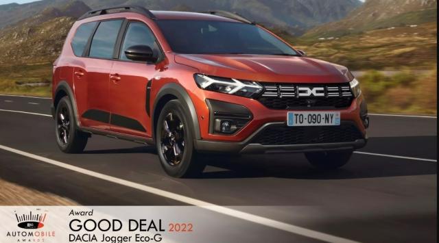Automobile Awards 2022: Jogger vince il &ldquo;Good Deal&rdquo; 