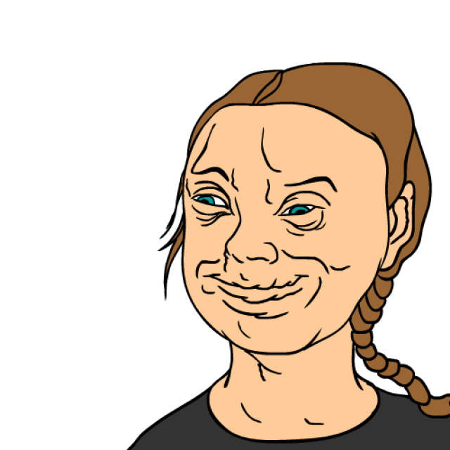 Greta, sacerdotessa green