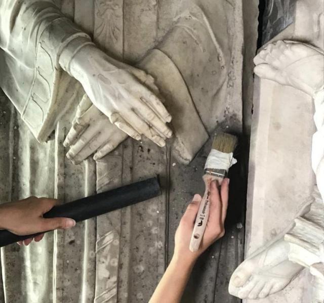 Restauro monumento Ugo di Toscana