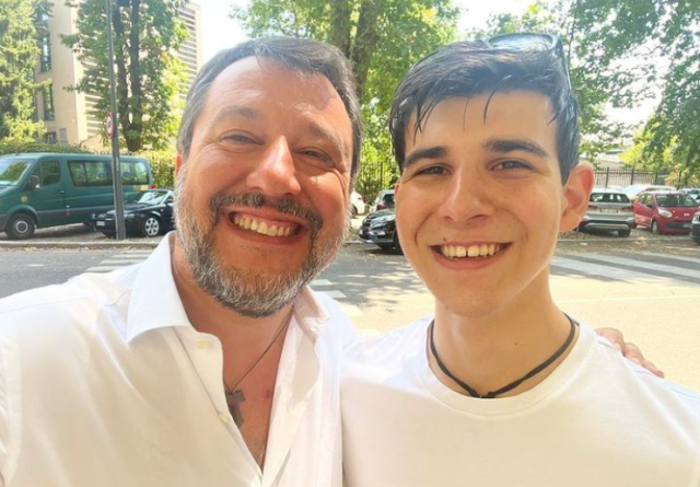 Federico Salvini, chi &egrave; il figlio di Matteo Salvini: et&agrave;, madre, cosa fa, universit&agrave;, Instagram