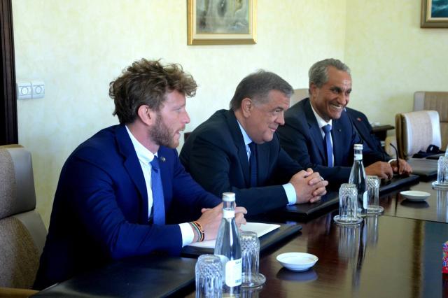 Giorgi, Panzeri e un diplomatico marocchino