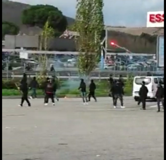 Scontri tra tifosi sul'A1, Piantedosi: "Trasferte vietate ai tifosi di Roma e Napoli per 2 mesi"